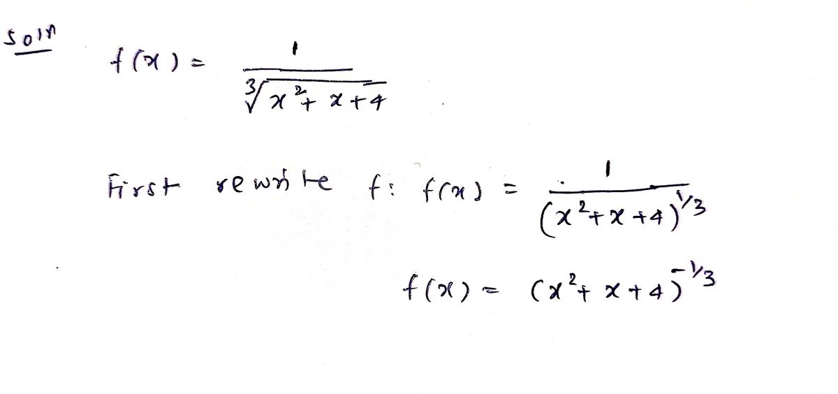 Calculus homework question answer, step 1, image 1